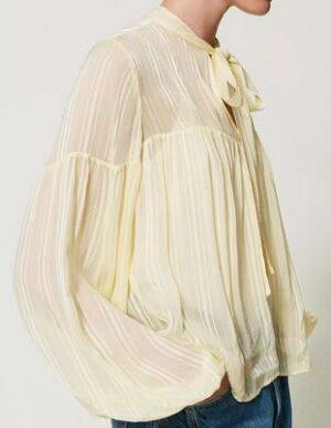 BLOUSE TRANSPARENTE – Image 2
