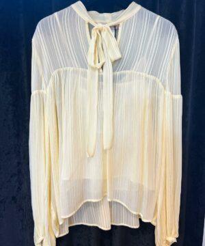 BLOUSE TRANSPARENTE