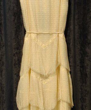 ROBE TULLE VOLANTS