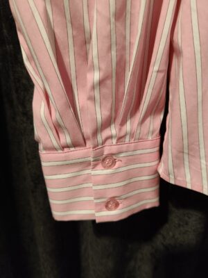 CHEMISE RAYÉE ROSE & STRASS – Image 3