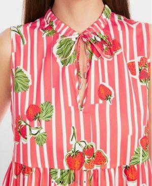ROBE IMPRIMÉ FRAISE – Image 3