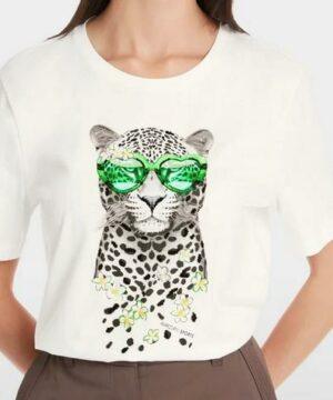 T-SHIRT LÉOPARD