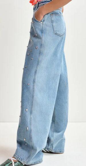 PANTALON JEAN TAILLE HAUTE HIGG – Image 2