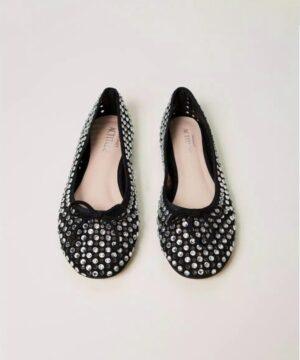 TWINSET BALLERINES STRASS