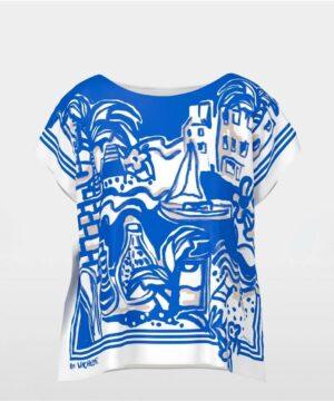 MARCCAIN Blouse à enfiler raffinée