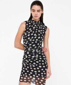 LIU.JO Robe courte à pois UF5268