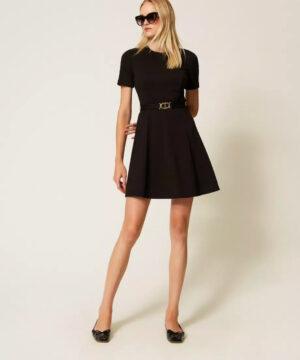 TWINSET Robe courte avec boucle Oval T