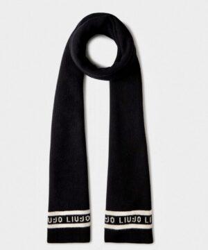 LIU.JO Écharpe avec logo et perles
