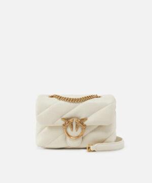PINKO Mini Love Bag Puff CREME