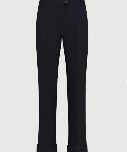 MARELLA Pantalon stretch coupe droite MARINE
