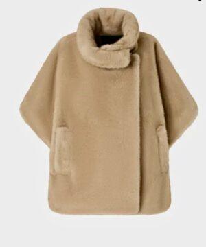 Cape en fourrure PINKO BOUTIQUE RIVE GAUCHE BELFORT