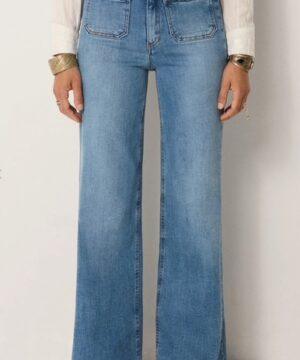 MAISON HOTEL Pantalon Giuletta - Denim bleu clair RIVE GAUCHE BELFORT