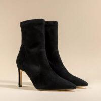 MI/MAI Bottines à talon et bout pointu Ophelia Black RIVE GAUCHE BELFORT