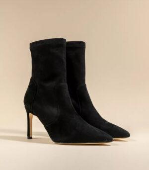 MI/MAI Bottines à talon et bout pointu Ophelia Black RIVE GAUCHE BELFORT