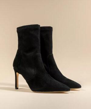 MI/MAI Bottines à talon et bout pointu Ophelia Black RIVE GAUCHE BELFORT