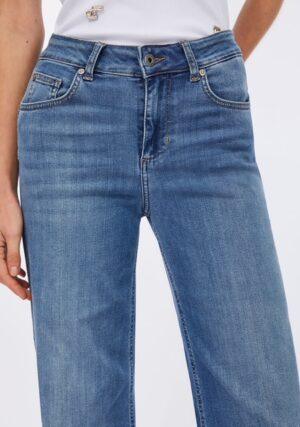 LIU.JO Jean évasé à taille haute