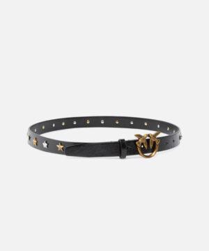 PINKO Ceinture cloutée avec boucle Love RIVE GAUCHE BELFORT