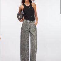 Pantalon évasé avec imprimé MAGASIN RIVE GAUCHE