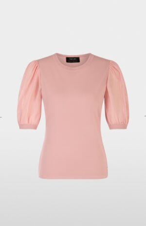 MARCCAIN Pull à manches courtes pèche beige