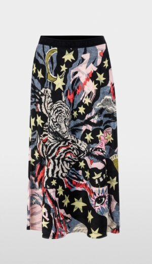 MARCCAIN Jupe réversible avec imprimé RIVE GAUCHE BELFORT