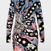 MARCCAIN Robe courte avec imprimé bande dessinée RIVE GAUCHE BELFORT