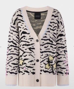 MAGASIN VETEMENT RIVE GAUCHE MARCCAIN Cardigan long à imprimé animalier