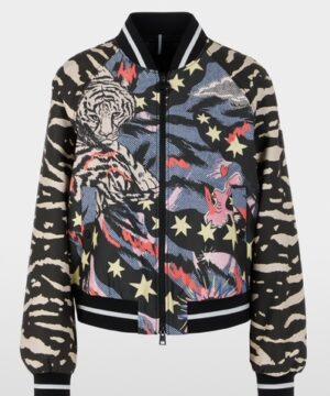 boutique rive gauche belfort MARCCAIN Blouson à imprimé bande dessinée