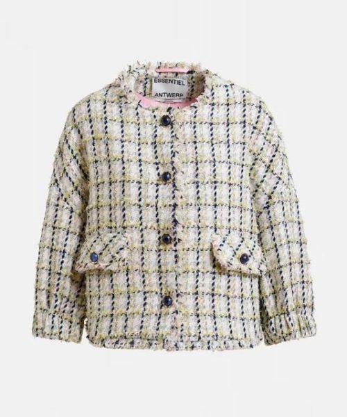 ESSENTIEL ANTWERP Veste oversize en laine cardée RIVE GAUCHE BELFORT