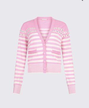 LIU.JO Cardigan à rayures RIVE GAUCHE BELFORT