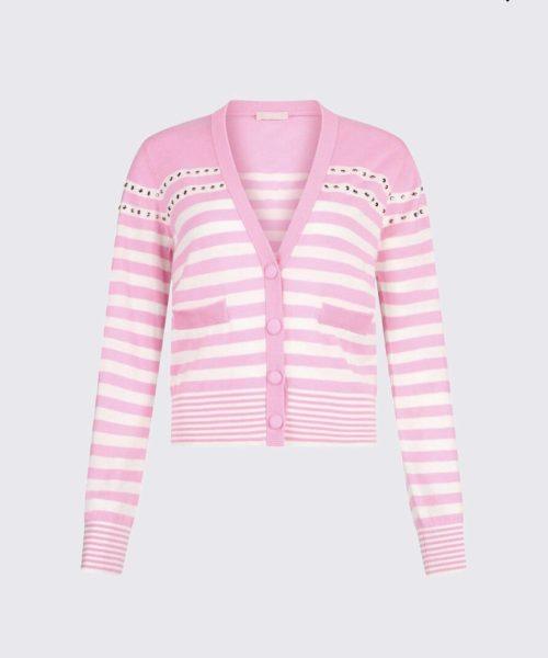 LIU.JO Cardigan à rayures RIVE GAUCHE BELFORT