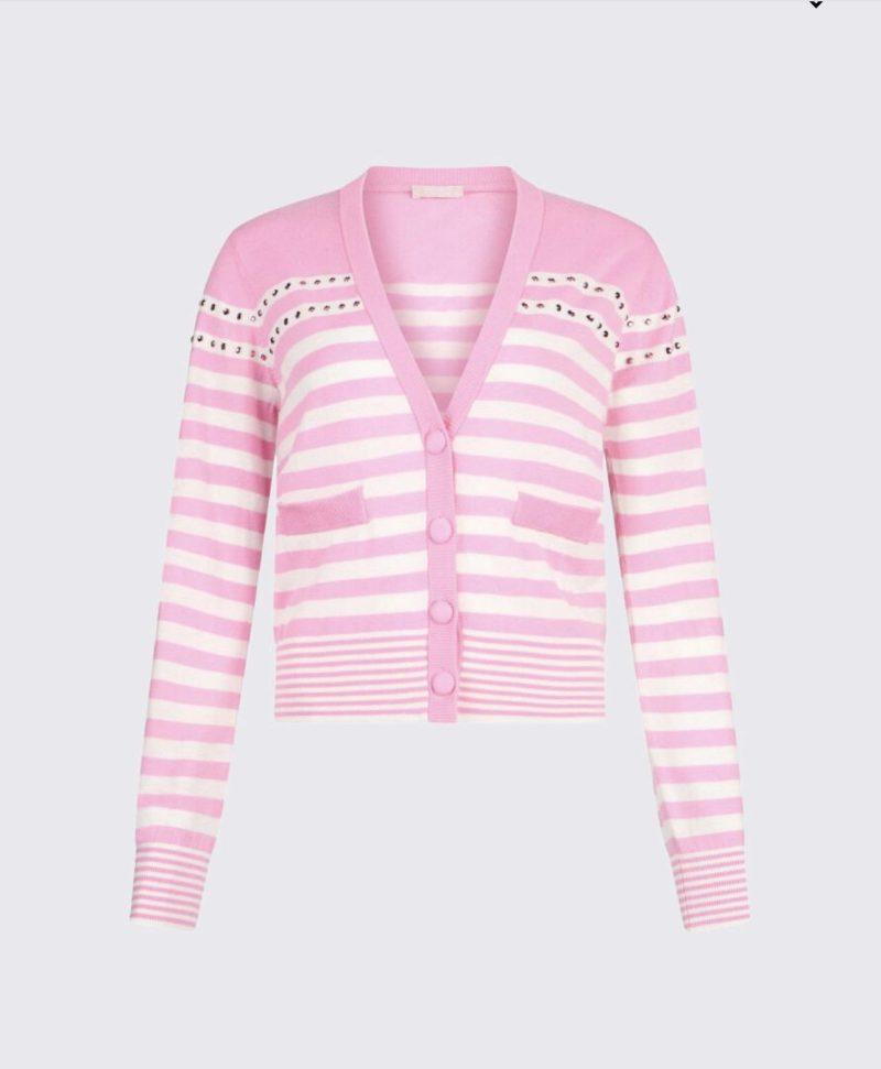 LIU.JO Cardigan à rayures RIVE GAUCHE BELFORT