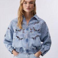 LIU.JO Veste avec broderies ajourées Boutique rive gauche Belfort