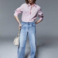 LIU.JO Jean évasé avec strass RIVE GAUCHE BELFORT