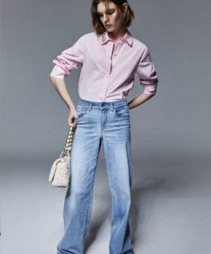 LIU.JO Jean évasé avec strass RIVE GAUCHE BELFORT