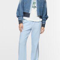 MARCCAIN Veste courte en jean avec fermeture éclair Boutique rive gauche Belfort