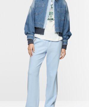 MARCCAIN Veste courte en jean avec fermeture éclair Boutique rive gauche Belfort