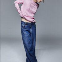 LIU.JO Jean évasé à taille haute