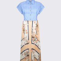 LIU.JO Robe midi plissée BOUTIQUE RIVE GAUCHE BELFORT