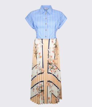 LIU.JO Robe midi plissée BOUTIQUE RIVE GAUCHE BELFORT