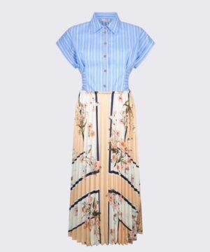 LIU.JO Robe midi plissée BOUTIQUE RIVE GAUCHE BELFORT