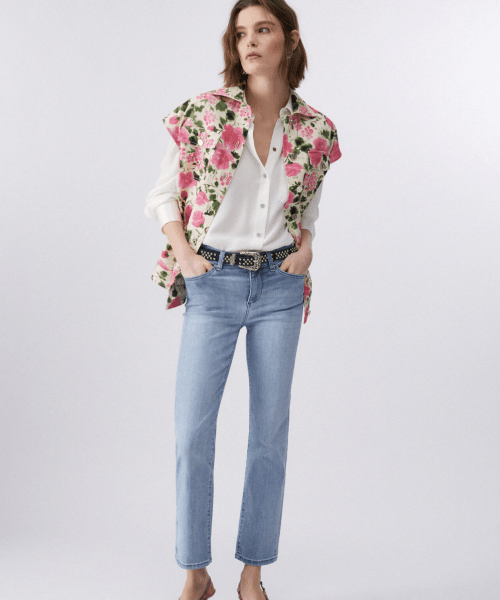 LIU.JO Jean droit cropped