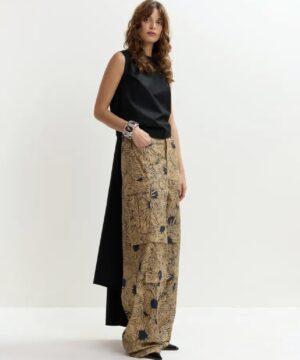 ESSENTIEL ANTWERP Top cache-cœur noir au dos ouvert Boutique rive gauche Belfort