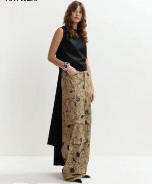 ESSENTIEL ANTWERP Top cache-cœur noir au dos ouvert Boutique rive gauche Belfort