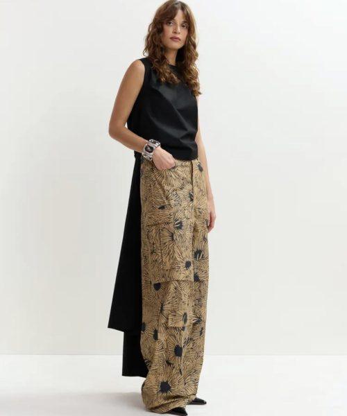 ESSENTIEL ANTWERP Top cache-cœur noir au dos ouvert Boutique rive gauche Belfort