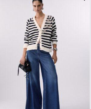 LIU.JO Cardigan avec broderies de pierres Boutique rive gauhe belfort