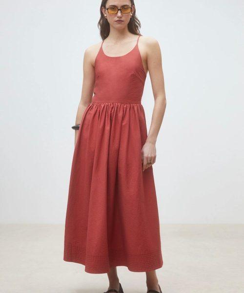 SUNCOO Cover Robe longue à dos nu Boutique rive gauche Belfort