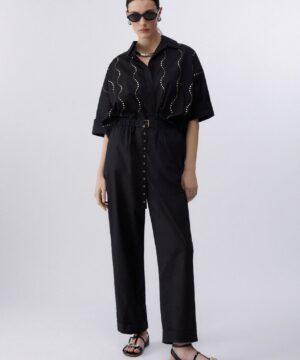 LIU.JO Pantalon à taille haute