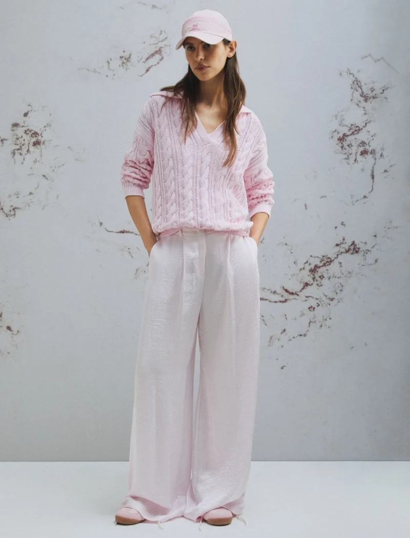 Pantalon-large-en-serge-froisse-ROSE-face