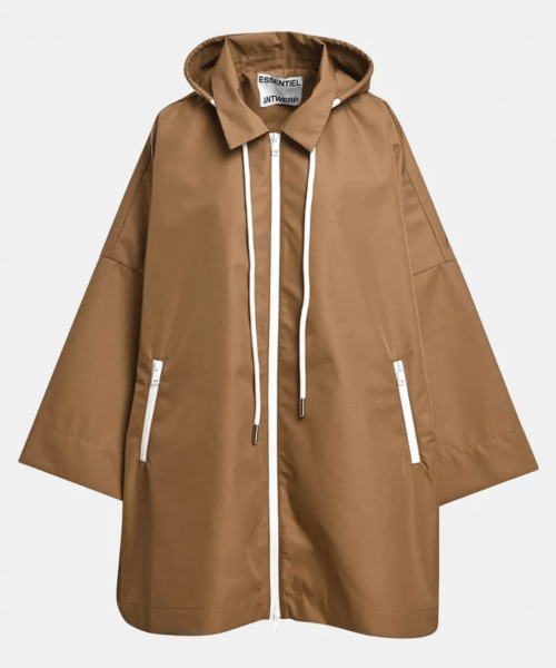 Imperméable à capuche