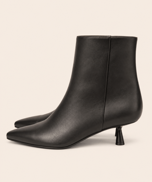 Bottines en cuir